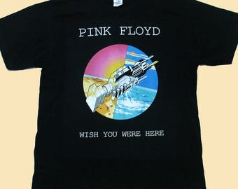 Pink Floyd Wish You Were Here, T-shirt 100% Cotton