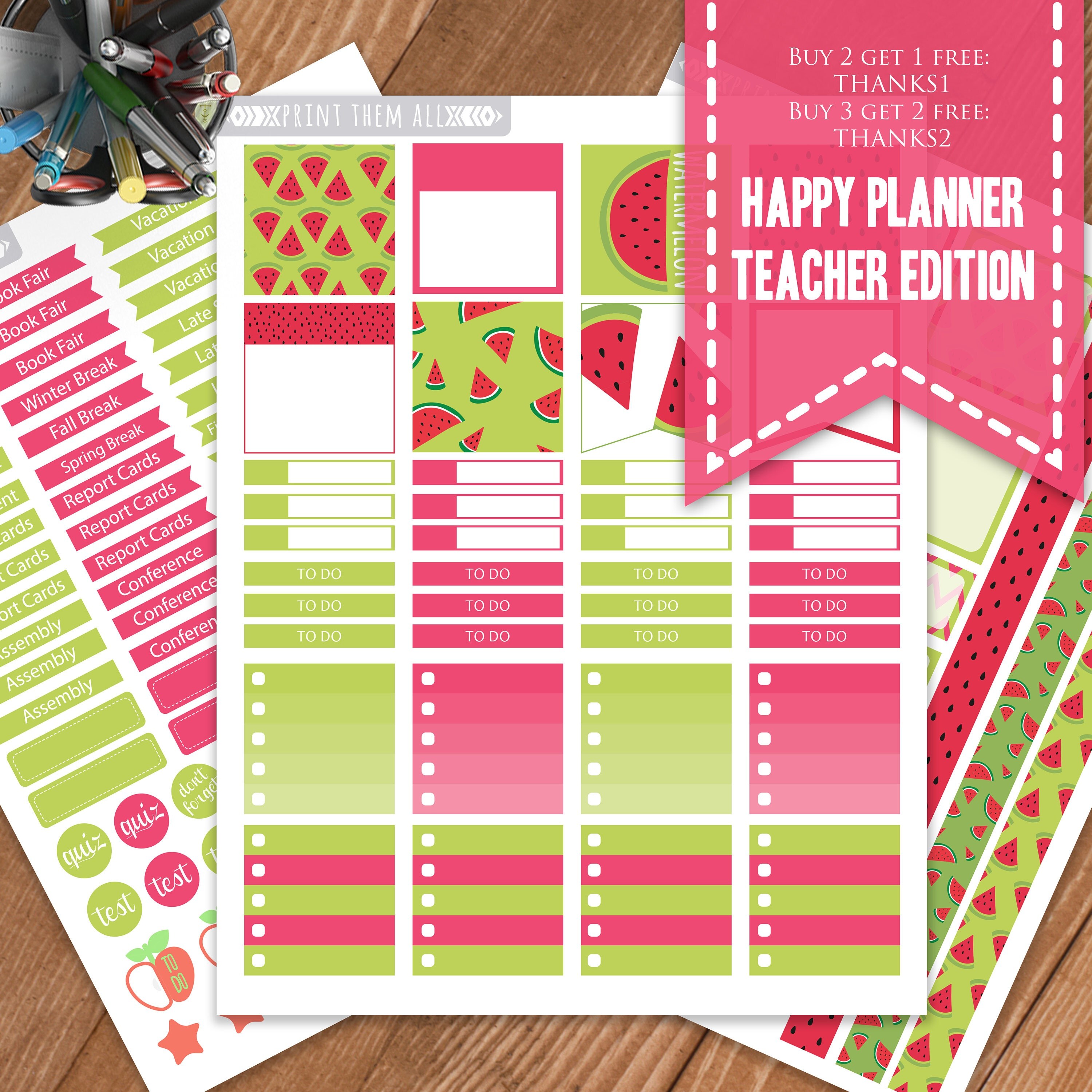 Happy Planner Teacher Edition