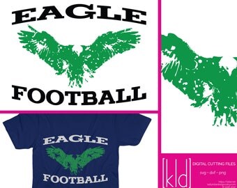 Eagle Football SVG - High School Football - High School Shirt - Eagle Tee Shirt - Eagle svg - Eagle Team