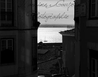 Street of Lisbon, Portugal, Lisbon. A street in Lisbon, Lisbon, Portugal