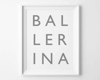 Ballerina Wall Art ballerina wall decor | etsy Ballerina Wall Art ballerina wall decor | etsy