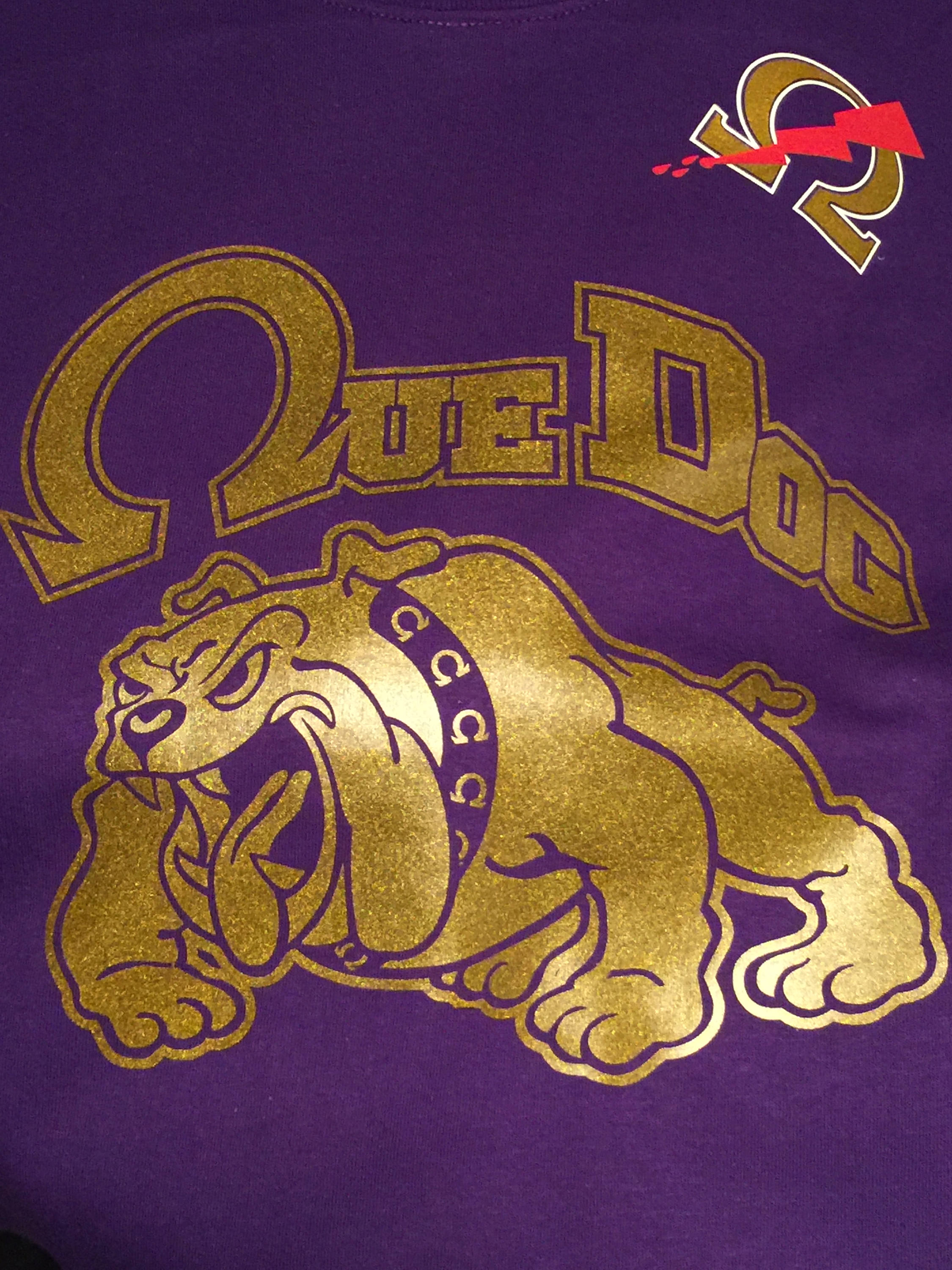 Omega Psi Phi QUE Dog