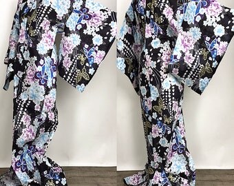 Japanese K81902 Elegant Brand New "Yukata" Tall and Big Size