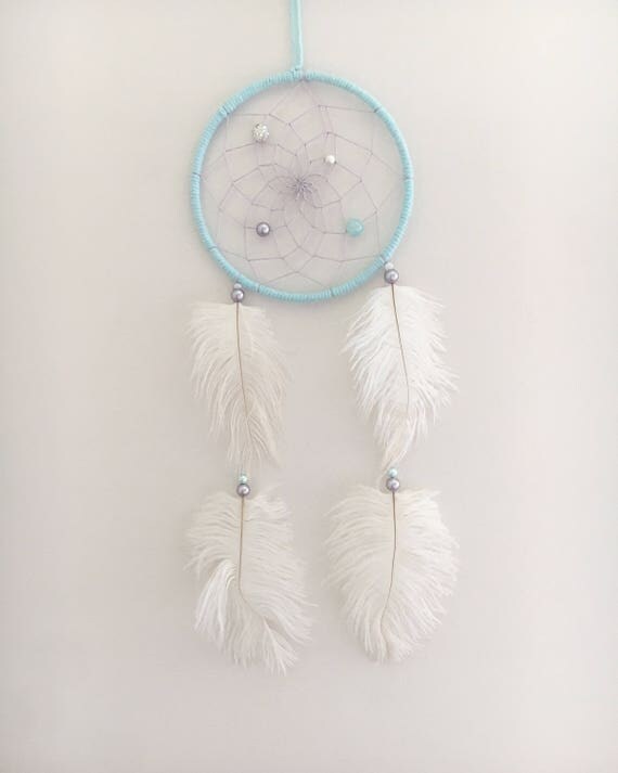 red white and blue dream catcher