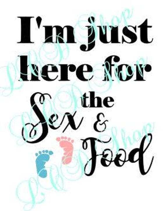 Download Baby Gender Reveal Sex and Food SVG