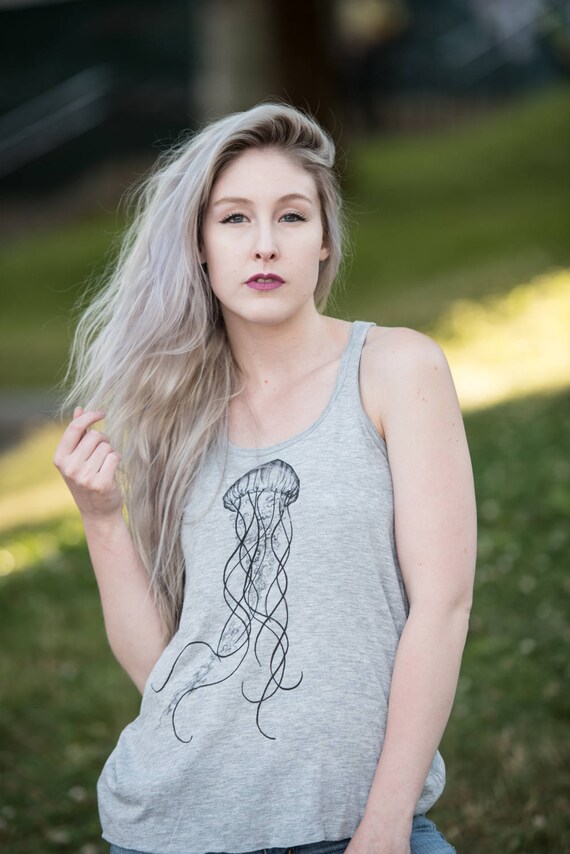 Jellyfish Flowy Racerback Tank