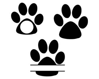 Download Dog paw svg | Etsy