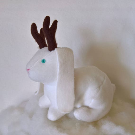 jackalope stuffed toy