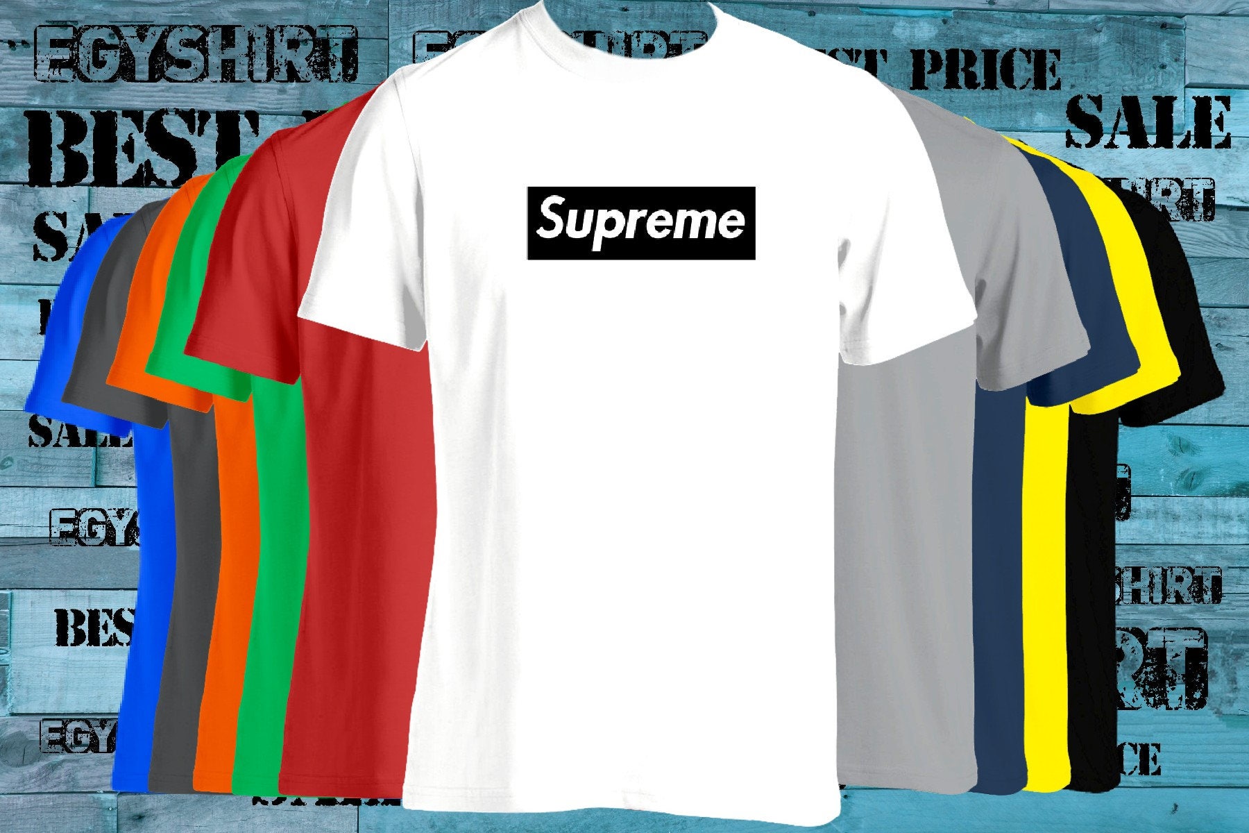 Black Supreme Box Logo Supreme T-shirt we can make the box any