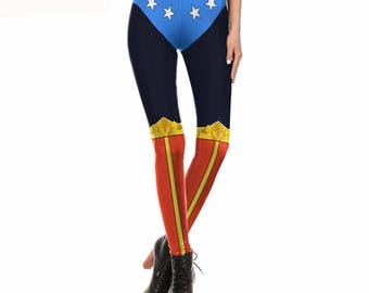 Patriot Print Pattern Women Leggings