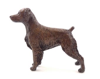 brittany spaniel garden statue