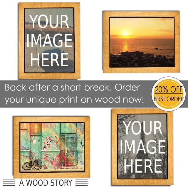 Fine Art Photos and Custom Prints on Wood by AWoodStoryUK on Etsy