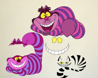 Download Cheshire cat svg | Etsy