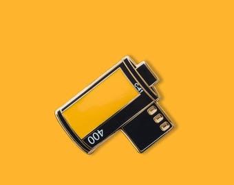 Film Roll Enamel Pin - KP400 Colour