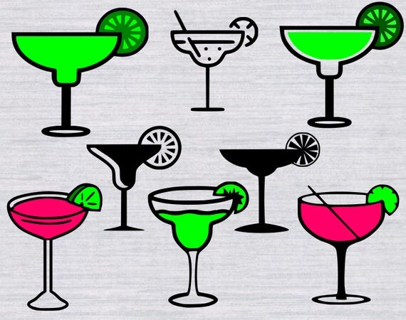 Download Margarita SVG Bundle Margarita Clipart cocktail SVG Cindo