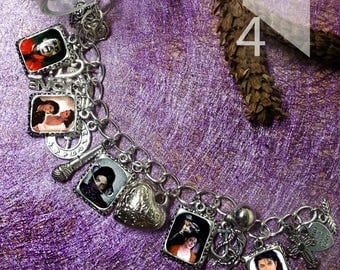Michael Jackson charm Bracelet necklace