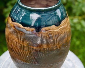 Vase ceramic stoneware