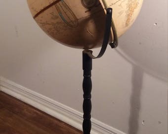 Vintage 12 inch Cram's Imperial World Globe