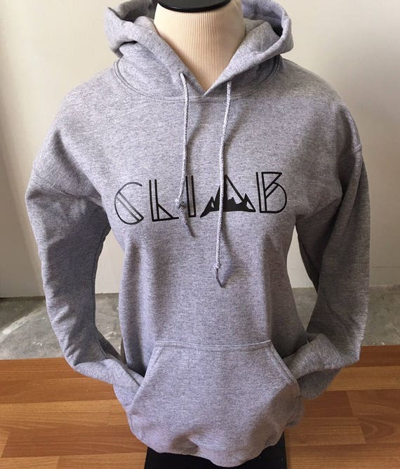 Climb Mountain Hoodie Rock Climbing mountain climbing