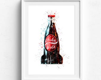 Fallout poster, video game art, fallout 4 poster, gaming art, gaming poster, video game wall art, movie art, video game room art, fanart