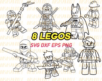 lego svg, stencils, decals, vinyl, line art, silhouette, graphics, clipart, png, eps, dxf, cricut cut files, sizzix, ninja go