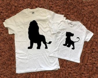 Daddy and Me Outfits, Lion King Shirt, Daddy and Son, Matching Disney Shirts, Jedi In Training Shirt, Dad and Baby Matching Shirts