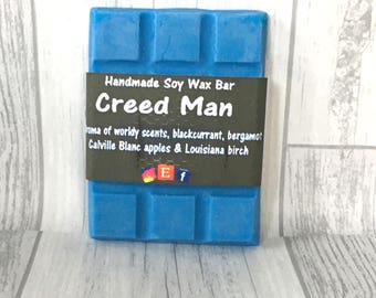 Aventus Creed Perfume Type ~ Soy Wax Melts ~ Soy Wax Tarts ~ Highly Scented Melts ~ Fragranced Wax Tarts ~ 12 Cube Bar ~100% Natural Soy Wax