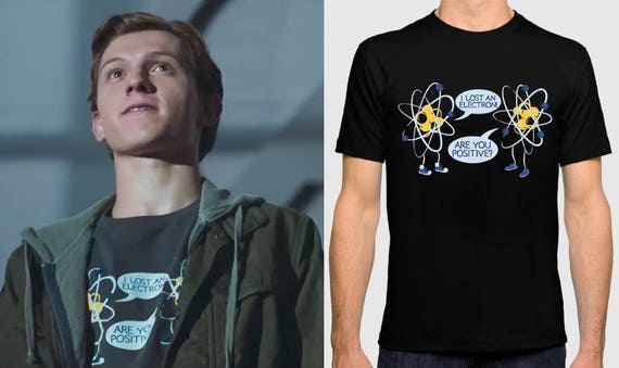 spider man i lost an electron shirt