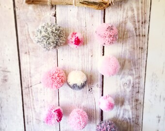 Pom Pom Wall Hanging pom pom wall hanging | etsy Pom Pom Wall Hanging pom pom wall hanging | etsy