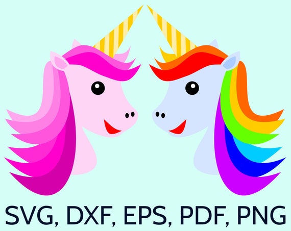 Download Cute Unicorn SVG File for Cricut and Silhouette Unicorn