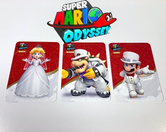 super mario odyssey amiibo cards