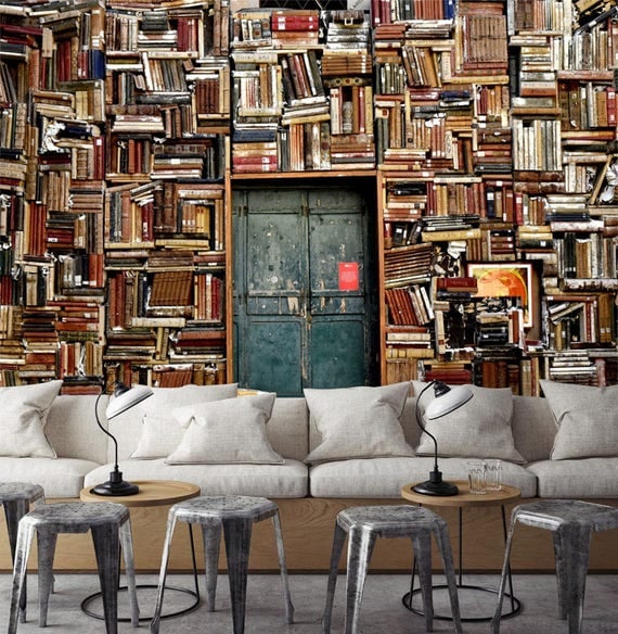 Book Wall Decals for Funky Smartness and Decoration