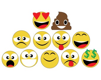 Emoji svg Collection/dxf,svg,png,jpg,eps vector file