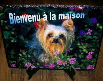 Slate personalized with your photos and text