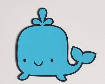 Whale cutout | Etsy