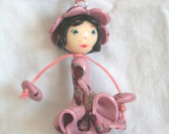 Chick - dress Hat flower - various colors & flower