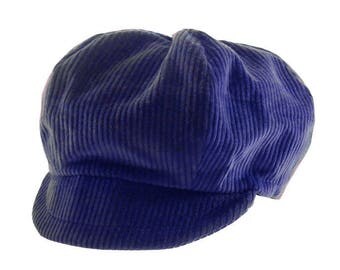 Cap newsboy child corduroy