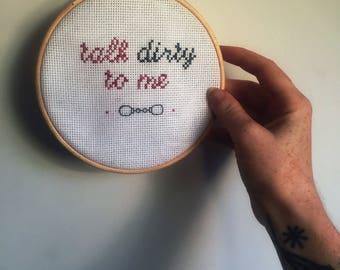 Talk dirty to me | Etsy