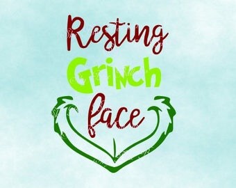 Grinch svg file | Etsy