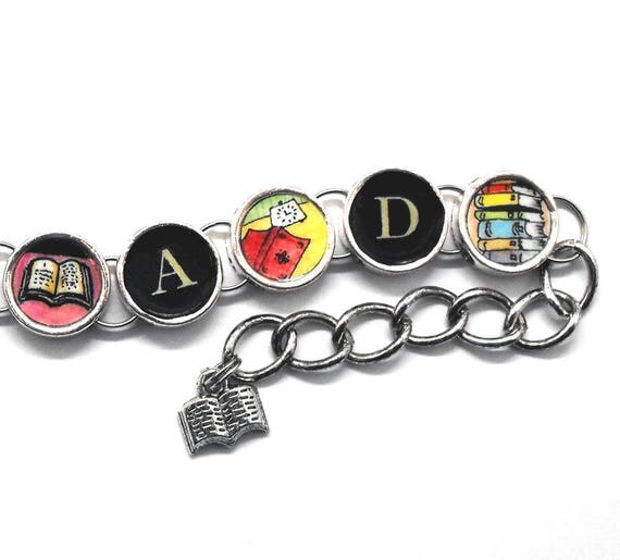 Read Bracelet Book Readers Jewelry Bibliophile