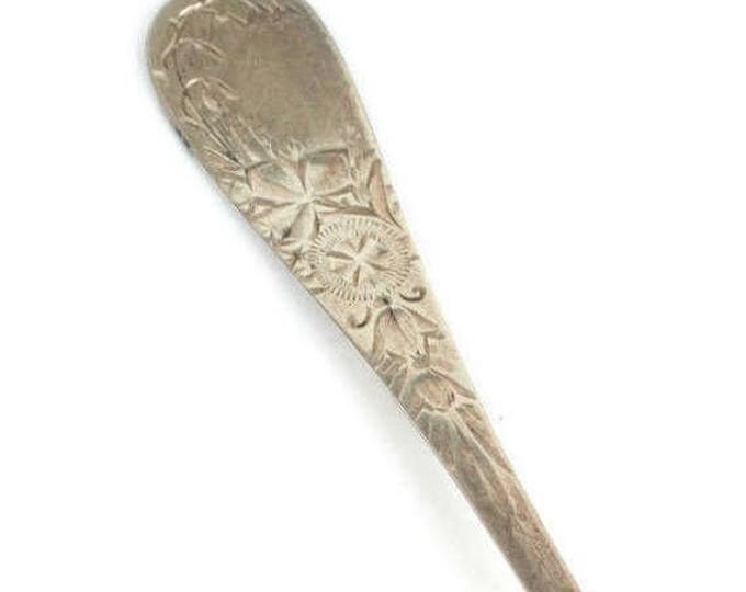 CIJ Sale Antique Lily Demi Tasse Sterling Spoon 1882 Whiting Manufacturing Company