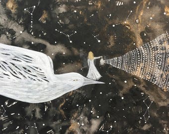 Original Painting // The Illuminated Dream State // Elise Mahan Fine Art