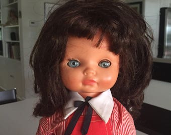 Vinyl Doll/Mid Century Doll/ Marked Vicma SPAIN C.1975 By Gatormom13 JUST REDUCED