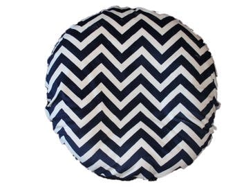 Boppy Lounger cover,Ships Today- slipcover for boppy lounger, navy chevron minky with navy back