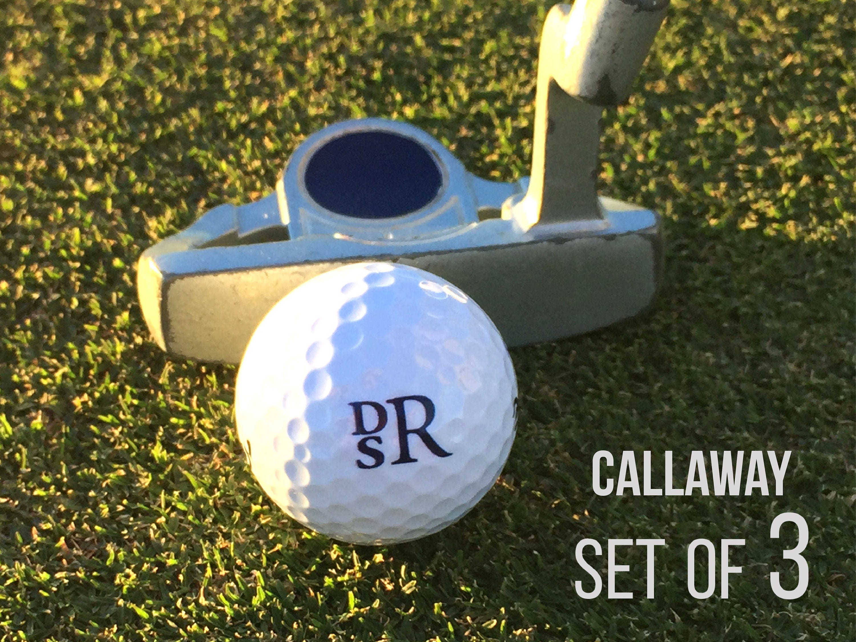 Personalized Golf Balls Callaway Supersoft Set of 3