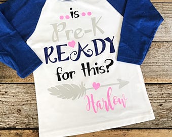 pre k shirt for girl