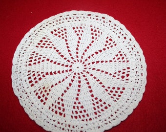 Vintage Hand Crocheted Hot Pad