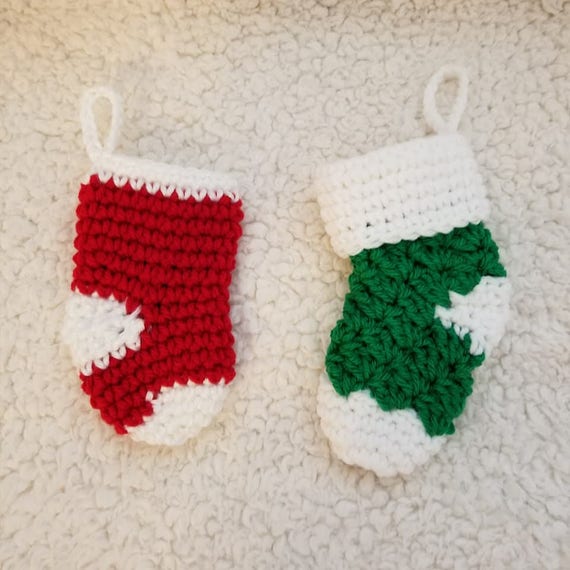 Crochet Stocking Gift Card Holder