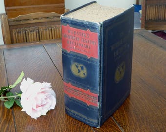 1945 Webster's Twentieth Century Dictionary Unabridged, Big WWII Webster's Dictionary 1945