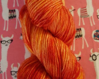 Hand dyed 100% Peruvian Highland Wool Yarn
